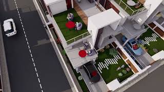 MEGA DUPLEX CITY WALK THROUGH ANIMATION FOR RESIDENTIAL APARTMENT