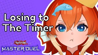 [Vtuber] loses to Game Timer in Master Duel.. hazukashiiiiiii