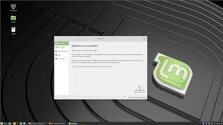 Linux Mint 19 Cinnamon Welcome Screen
