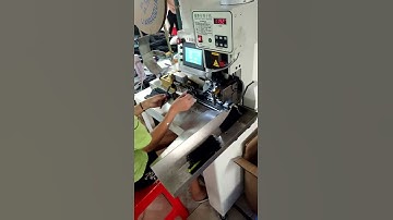 Cable stripping terminal crimping machine video