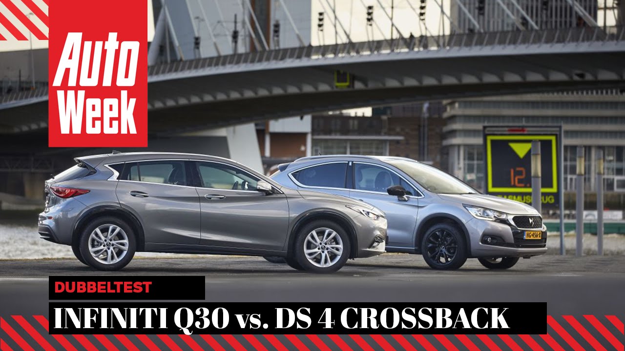 autoweek nascar Dubbeltest - Infiniti Q30 vs. DS 4