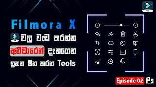 Wondershare Filmora X  Editing Tutorial Sinhala | Episode 02