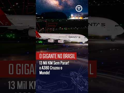 A380 da Qantas em Guarulhos