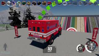 Vehicles 1000 KMH Instant Acceleration Mega Ramp - BeamNG.drive