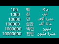 إزاى نعرف نقول الأرقام الكبيرة مثل مائة وألف بالأرقام الكورية الصينية من سلسلة تعلم اللغة الكورية