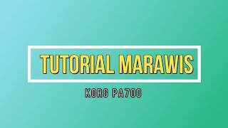 Download Lagu BELAJAR MARAWIS / Zafin di KORG PA700 PART 1 MP3