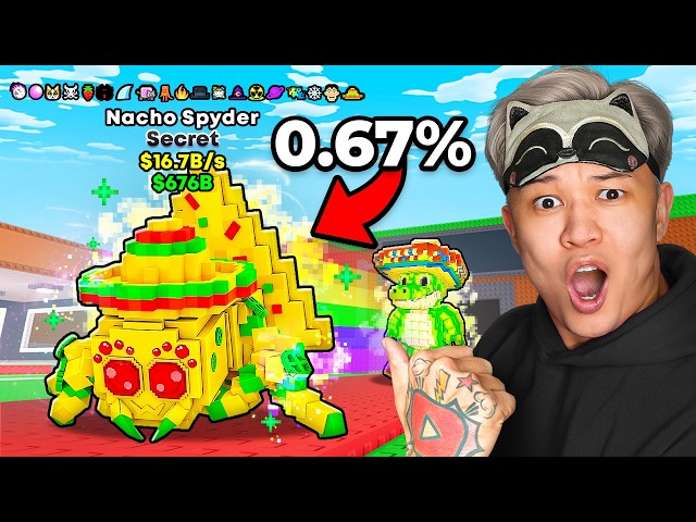 😱НОВЫЙ БРЕЙНРОТ! Я ПОЛУЧИЛ «Nacho Spyder» и ВСЕ МУТАЦИИ НА БРЕЙНРОТОВ в Steal a brainrot!