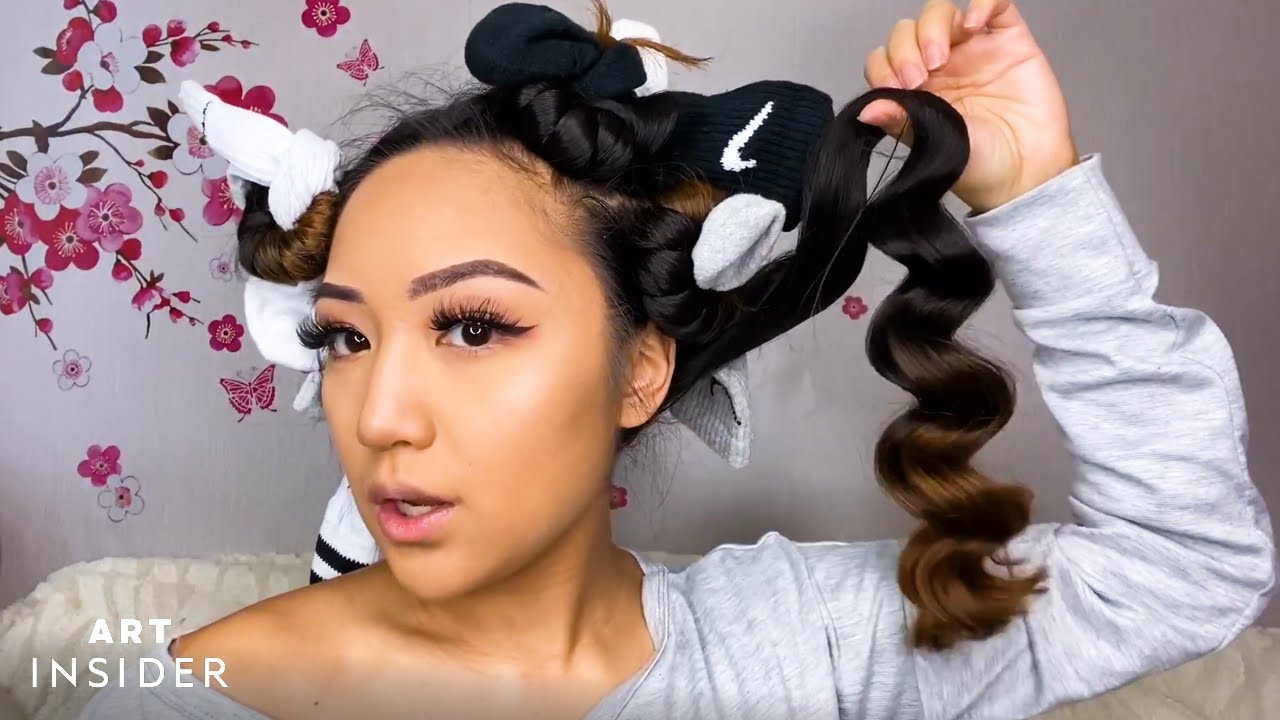 How To Curl Your Hair With Socks - thptnganamst.edu.vn