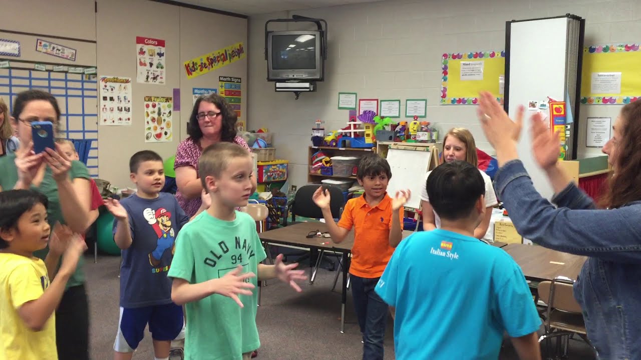 2015 mountville elementary school 1st grade Class Dance Party, last day