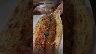 Butter Naan Kebab Roll/Famous Seekh Kebab Rolltikkakebabfoodzeeshorts