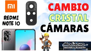 Cambio De Visor De Cámaras REDMI NOTE 10S (FÁCIL Y RÁPIDO)