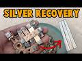 How To Extract Silver From Old Electronic Contacts Easy DIY Method 