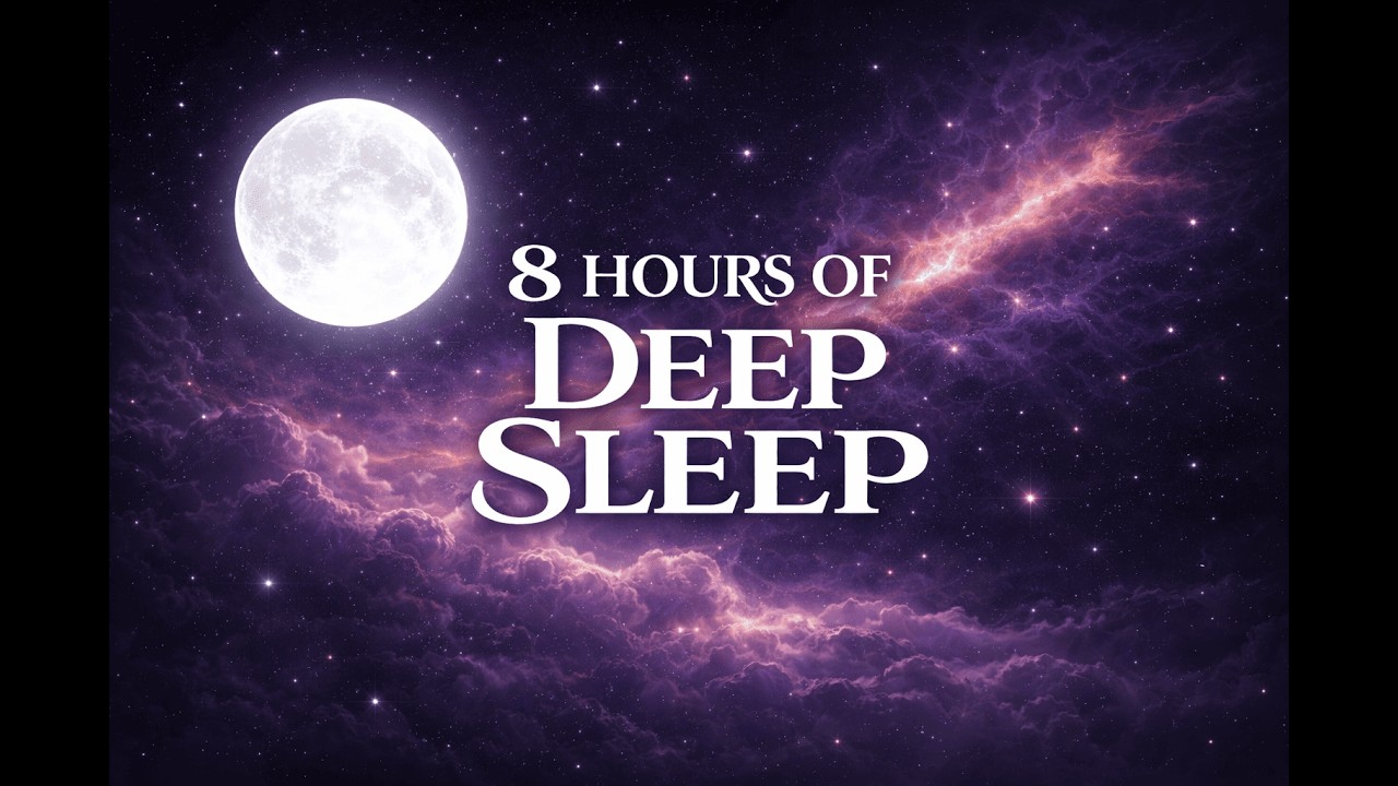 Cosmic Nebula Sleep Music | 8 Hours Deep Relaxation Black Screen 🌌 Original