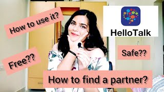 How to use HELLOTALK APP To LEARN KOREAN and other languages | Learn Korean screenshot 4