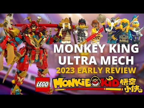 LEGO Monkie Kid 2023 Ultra Mech EARLY REVIEW - Set 80045 - YouTube