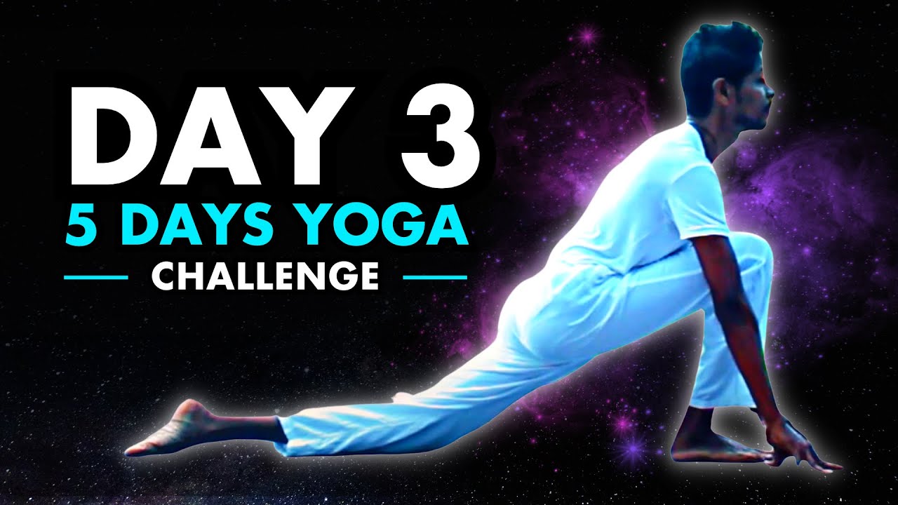 5 Min Morning Sun Salutation Flow Day 3 5 Days Morning Yoga Challenge Yoga With Amit Youtube