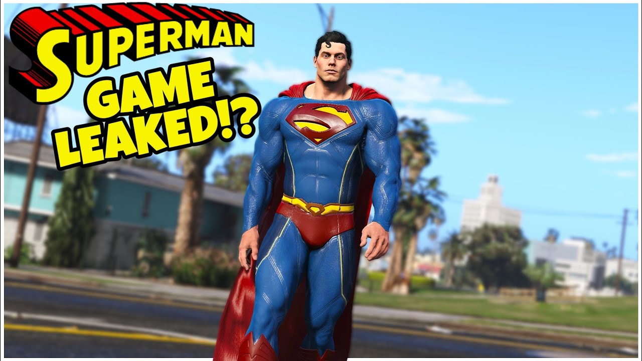 New Superman Game Leaked?! - YouTube