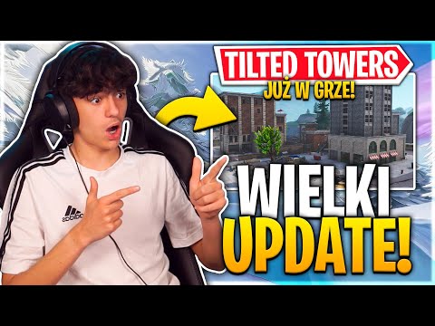 WIELKI UPDATE TILTED TOWERS JUŻ W GRZE! GRY Z WIDZAMI w Fortnite KOD ZakrzakYT w Sklepie  - WIELKI UPDATE TILTED TOWERS JUŻ W GRZE! GRY Z WIDZAMI w Fortnite KOD ZakrzakYT w Sklepie 