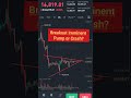 Imminent breakout pump or dump shorts crypto bitcoin bitcoinpump bitcoincrash mmcrypto