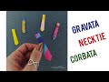 Como fazer uma Gravata de origami - Necktie - Corbata