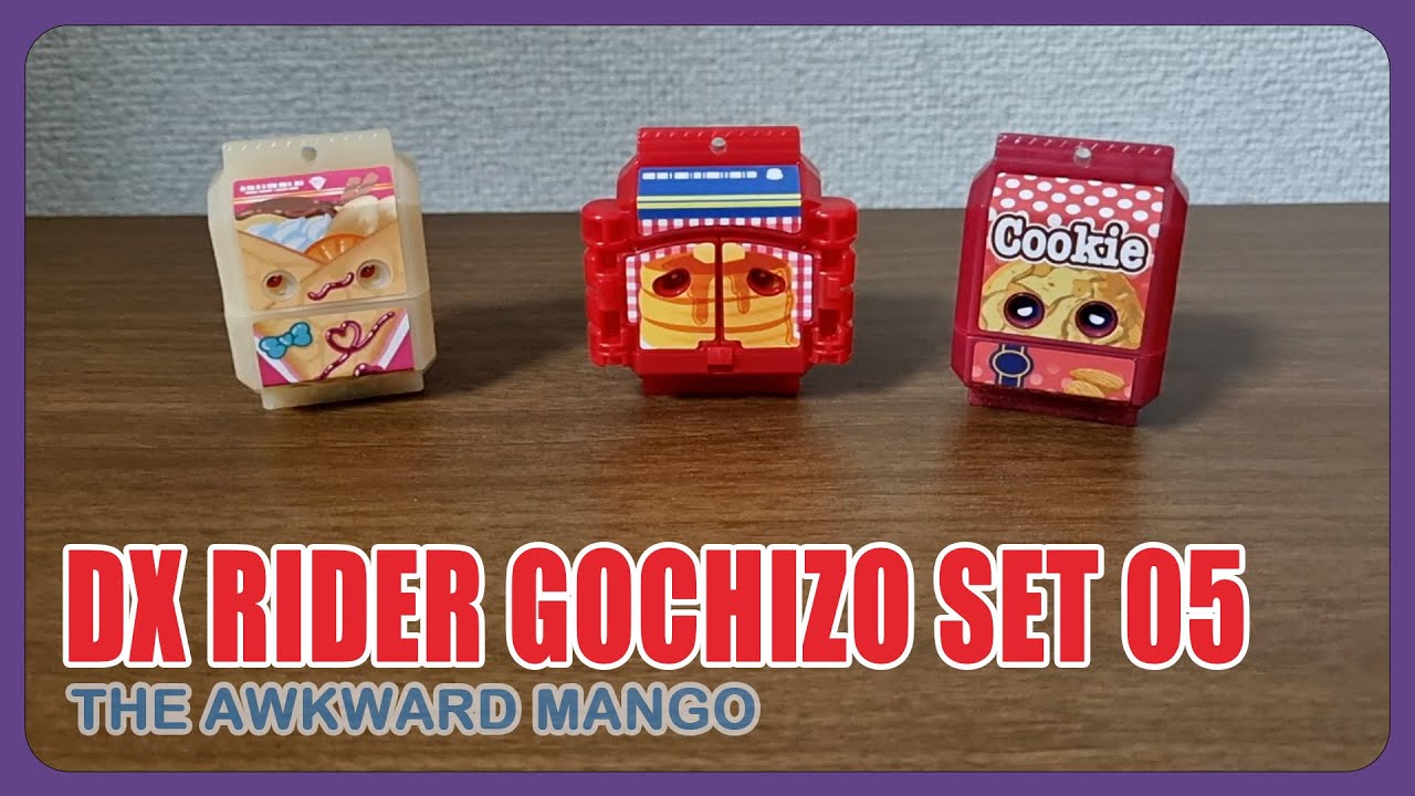 DX Rider Gochizo Set 5 Demo and Review | Kamen Rider Gavv