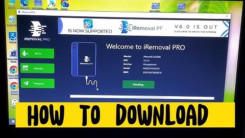 How to install iremoval pro for iPhone iCloud lock bypass