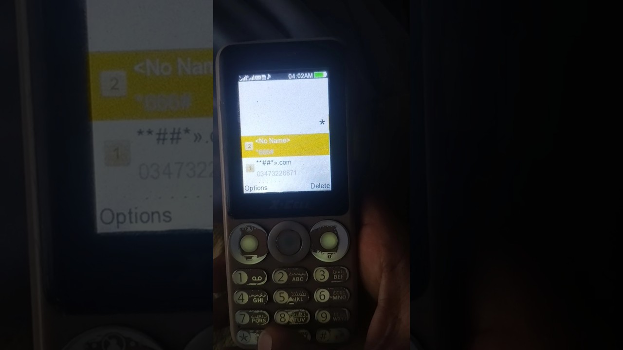 X CELL X6400 Sim Register Failed Solution 👍 