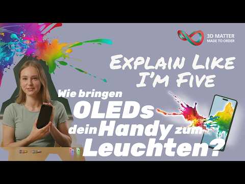 Was bringt dein Handy zum Leuchten? Die Magie hinter OLEDs | Explain Like I´m Five mit Lisa Janz