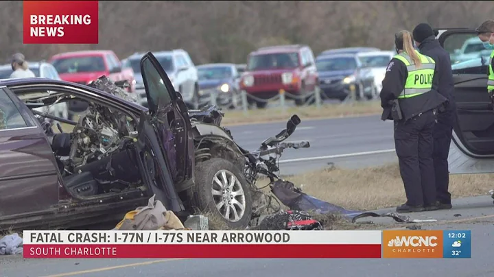 One killed in crash on I-77 in Charlotte, NC - DayDayNews