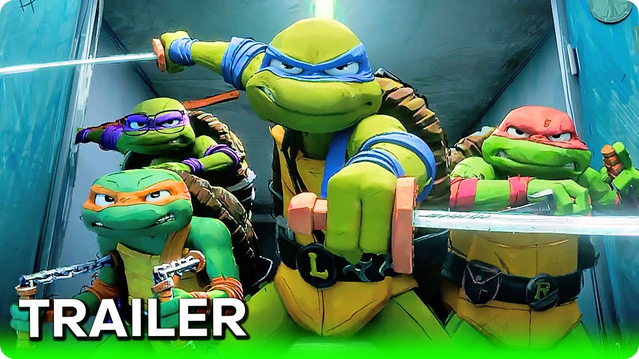 TEENAGE MUTANT NINJA TURTLES: Mutant Mayhem Trailer 2 (4K UHD) ᴴᴰ 