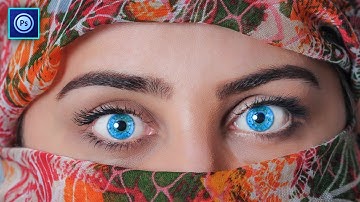 How to change eye colour in PS touch || PS touch tutorial || editing library