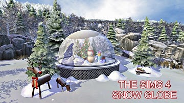The Sims 4 Snow Globe | Speed Build | First Attempt and a Failed Attempt