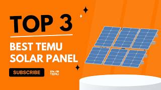 🚀 BEST TEMU SOLAR PANEL