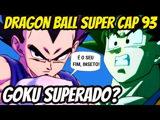 DRAGON BALL SUPER CAPÍTULO 93 DO MANGÁ COMPLETO COM ANÁLISE A BATALHA DE  VEGETA E GOKU COMEÇA 