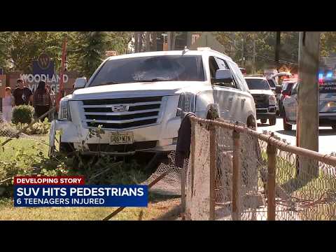 6 teens hurt after being hit by SUV in Lindenwold, NJ: Police