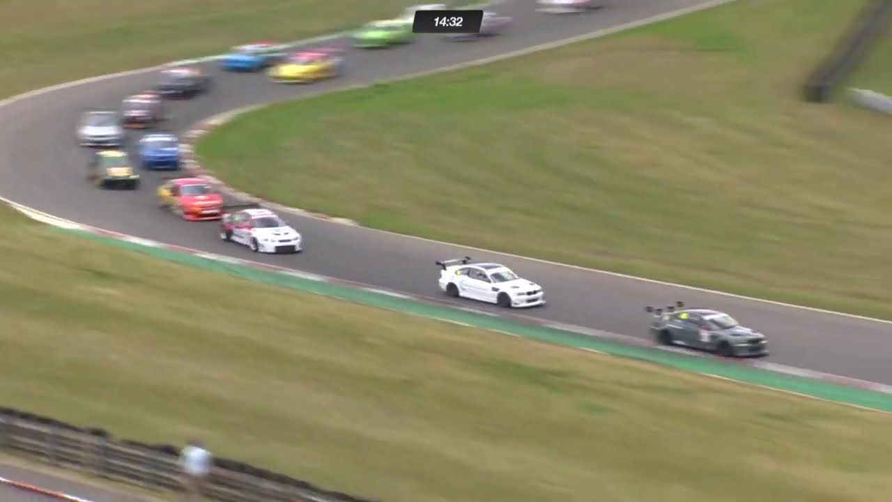 Mazda RX8 Battles Classic and Thunder at Brands Hatch Race 1 1st August 2020
