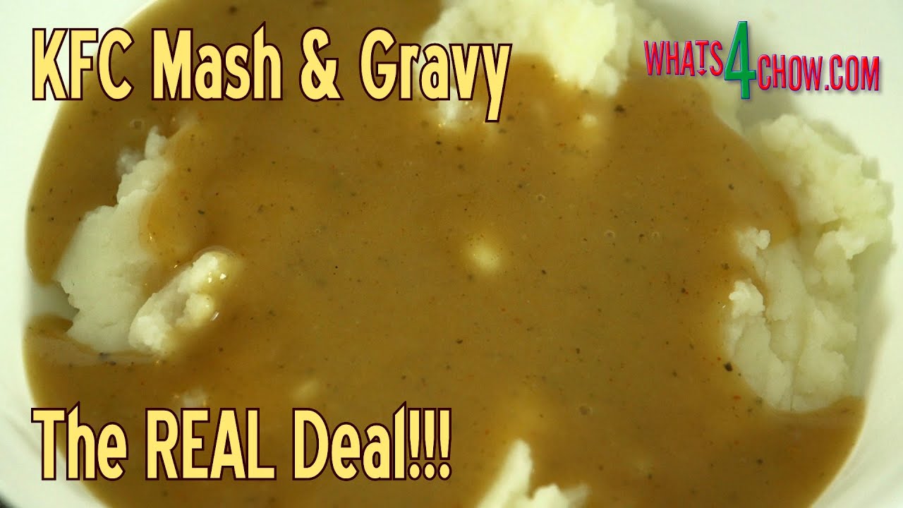 Kfc Mashed Potatoes And Gravy