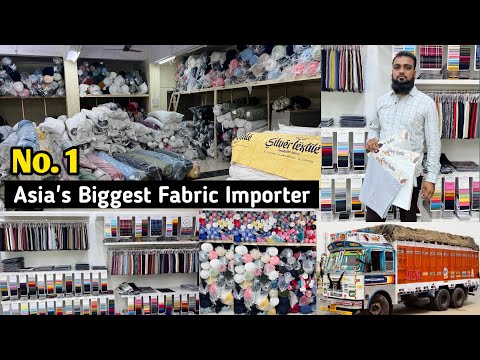 No.1 Asia’s Biggest Fabric Importer / Silver Textile