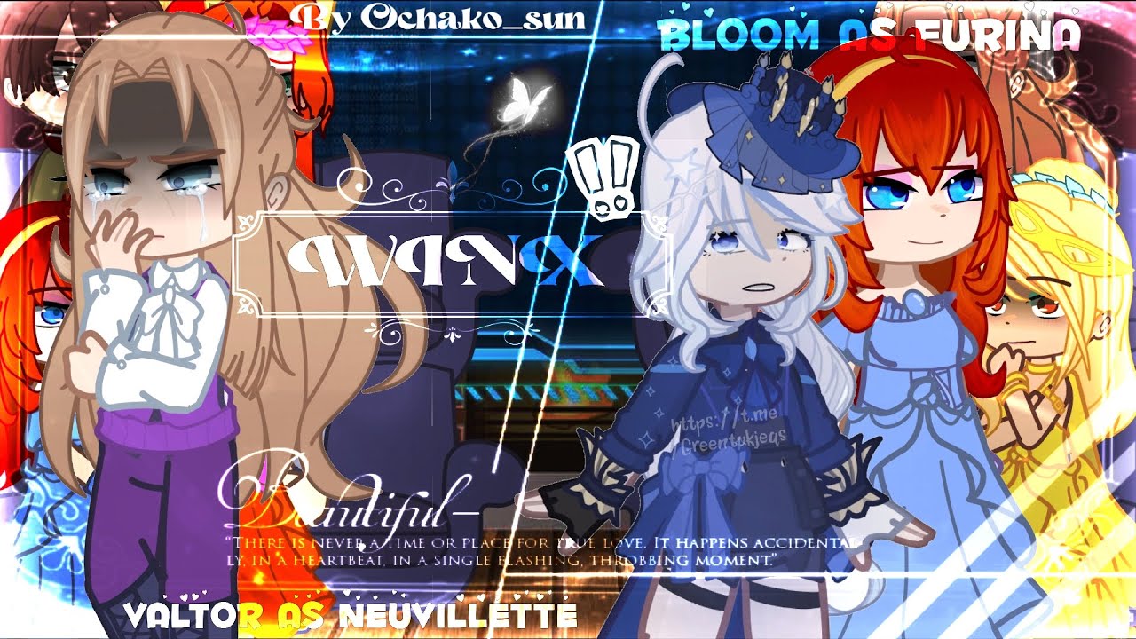 WINX react to Bloom as Furina, Valtor as Neuvillette |RUS, ENG| 0.5!! ЗАКАЗ