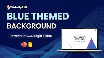 Blue Theme Background To Create Stunning Presentations In PowerPoint And Google Slides