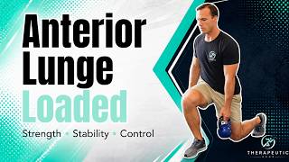 Loaded Forward Lunge | Lower-Body Strength & Control Exercise