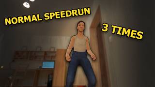 Normal Difficulty 3 TIMES in ONE SPEEDRUN - No Glitches/Cheats - (6:58) - SchoolBoy Runaway