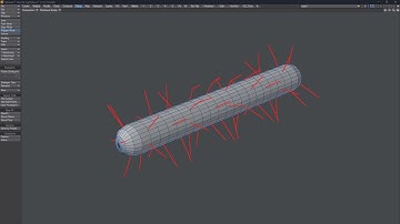 LightWave Hair - FiberFX Modeler - Strand Tool