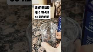 ✨MAGNESIO IÓNICO que MEJOR se ABSORBE #bellezanatural #magnesio #tips