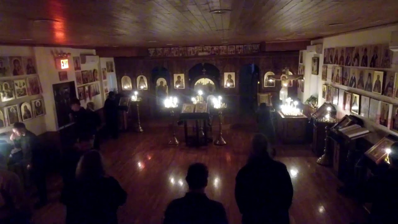 Великое повечерие сканоном пр. Андрея Критского 18:30