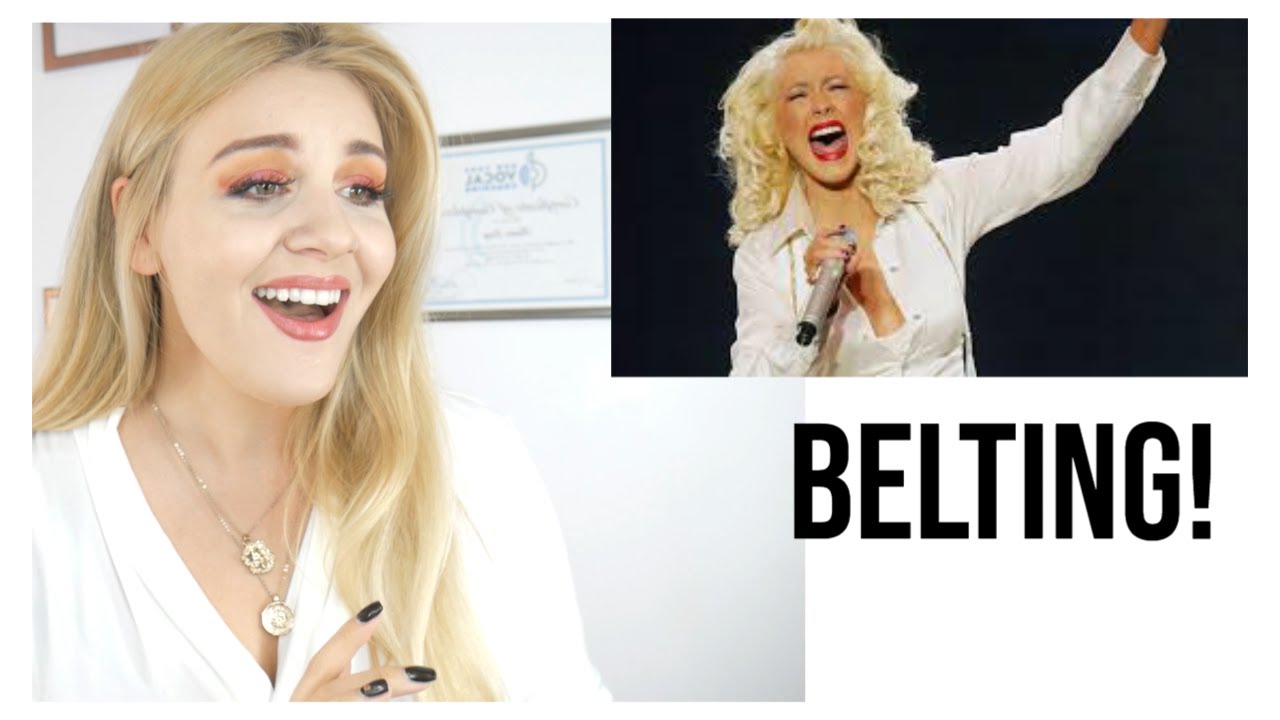 Bruststimme hochziehen??- Wie singe ich Belting- Übung Jaaaa