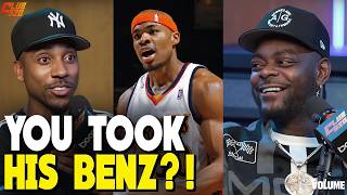 Anthony Morrow's HILARIOUS STORY of taking Corey Maggette's NEW MERCEDES-BENZ car | Jeff Teague