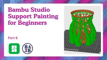 Bambu Studio Support Painting for Beginners | Thresholds & Manual Support Painting