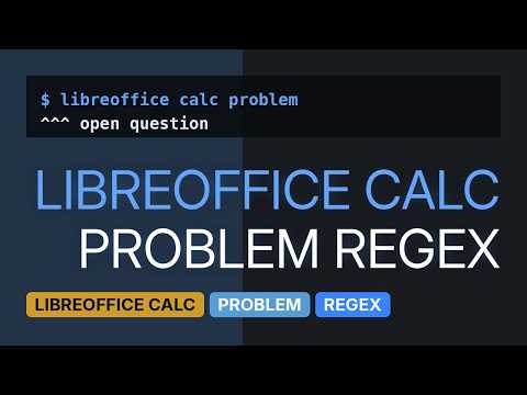 Extracting named groups of regular expression in LibreOffice Calc (2 Solutions!!)