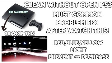 Fan Test/Self Clean Playstation 3 | How to Control your PS3 Fan Speed | Easy FIX Ylod,Blod,Blod #ps3